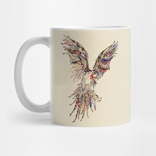 parrot abstract Mug